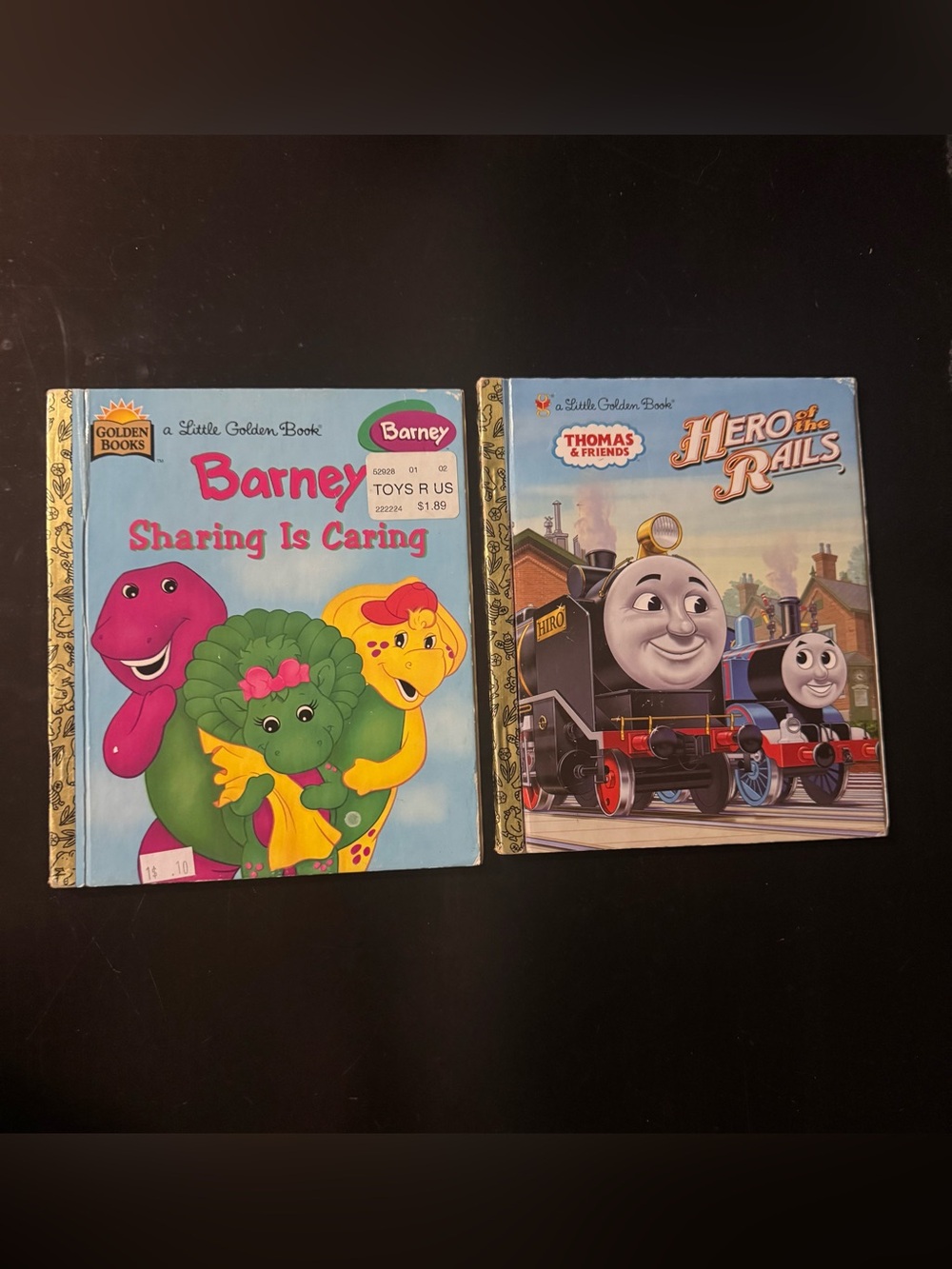 Bundle of 2 Little Golden Books 1990/2000’s Cartoons